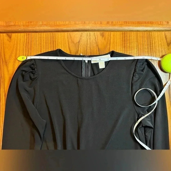 Michael Kors black dress with long sleeves size XS - Picture 3 of 6